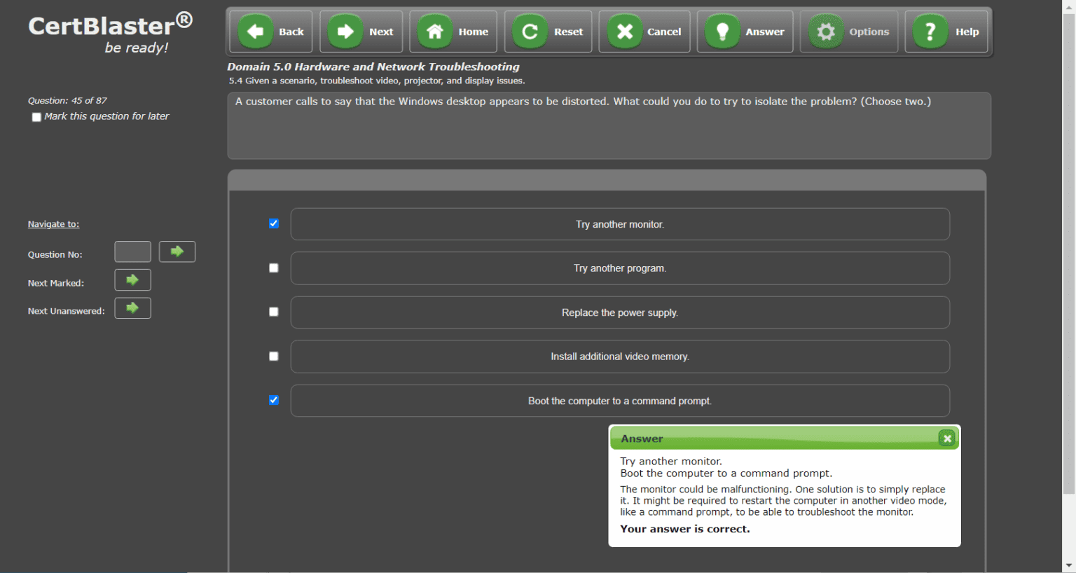 A+ (Plus) Certification 220-1101 - CertBlaster